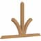 Ekena Millwork Richland Timber Gable Bracket, Western Red Cedar, 72"W x 45"H x 3 1/2"D x 3 1/2"F, 15/12 Pitch GBW072X45X0404RIC00SWR - alternate 2